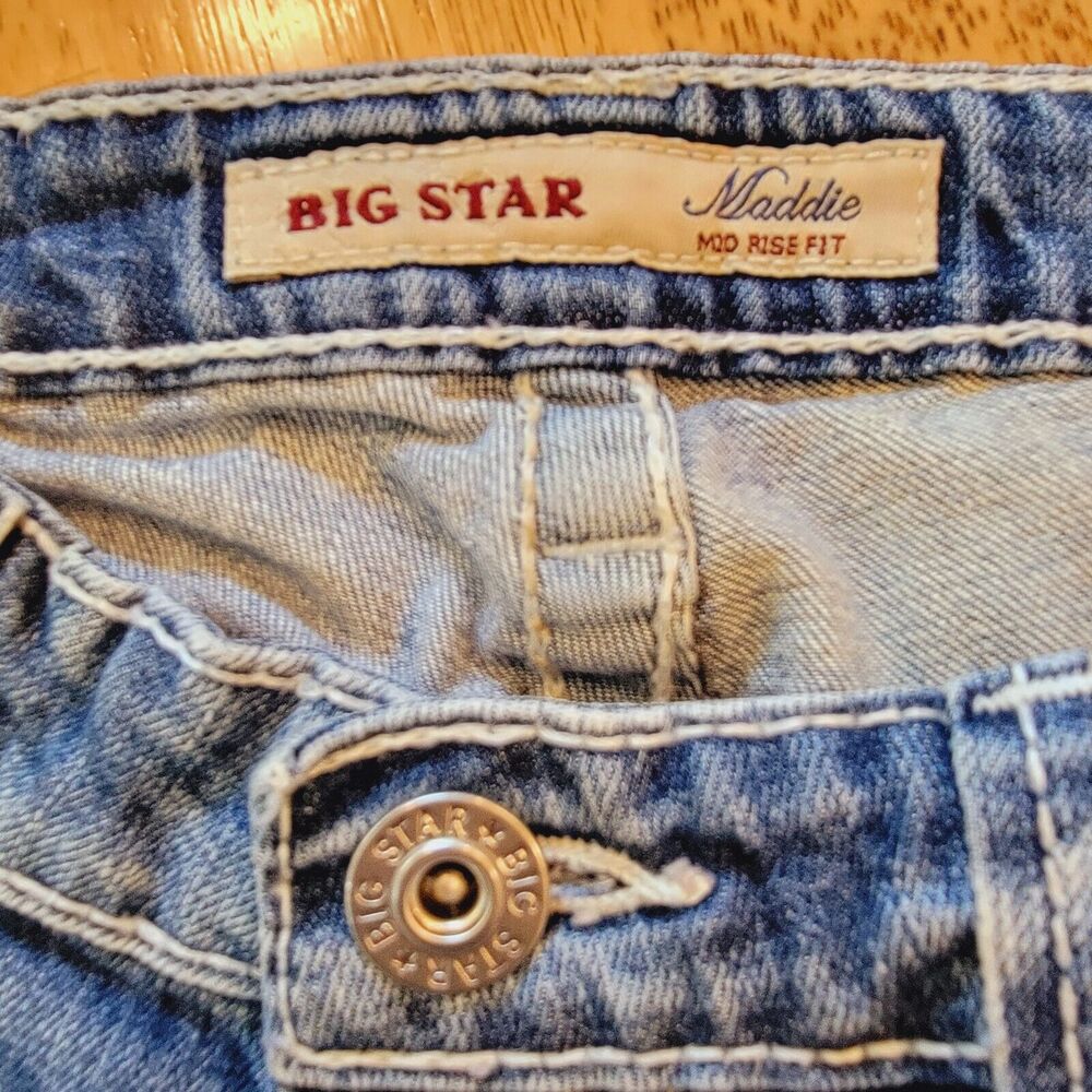 Big Star Jeans Womens Size 28 XL x 32 L Maddie - Picture 9 of 14